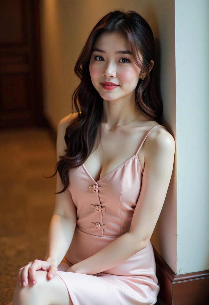 51网址导航海报，沈晚舟站在亮着指示灯的旧机柜之间